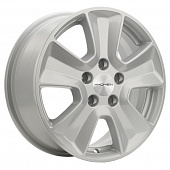 Диск Khomen 1601 6,5x16 5*114,3 Et:43 Dia:67,1 F-Silver-FP