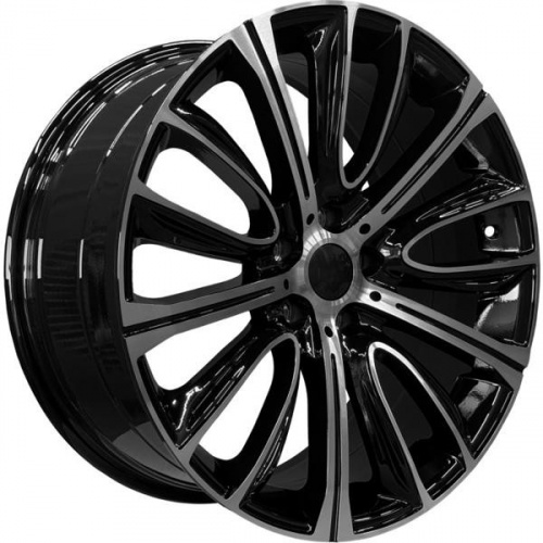 Диск PDW 5241 9,5x19 5*112 Et:33 Dia:66,6 Gloss Black Machine Face