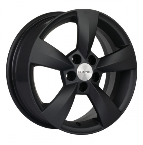Диск Khomen 1504 6x15 5*100 Et:43 Dia:57,1 Black
