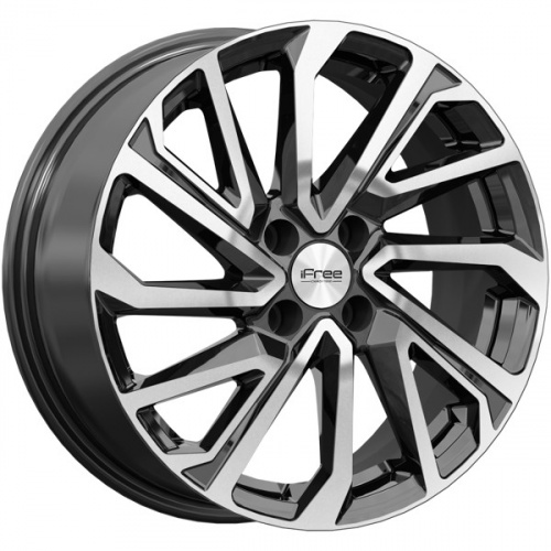 Диск IFree Original Неом (КС1172) 6,5x16 4*100 Et:45 Dia:60,1 Алмаз черный