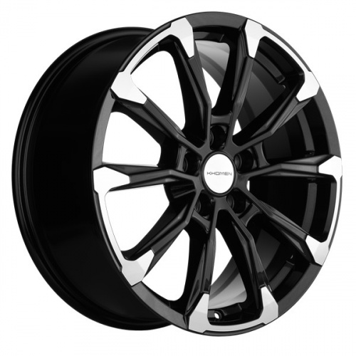 Диск Khomen 1808 7,5x18 5*114,3 Et:50 Dia:54,1 Black-FP