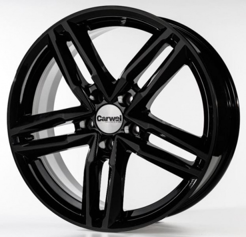 Диск Carwel Малык 7x17 5*108 Et:50 Dia:63,35 BK