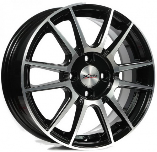 Диск X'trike X-127 6 x 15 4*100 Et: 45 Dia: 67,1 BK/FP