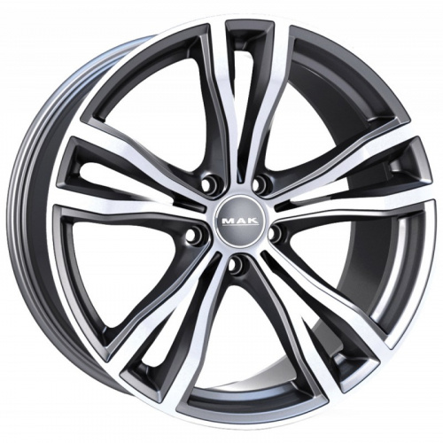Диск MAK X-Mode 9,5 x 21 5*112 Et: 37 Dia: 66,6 Gunmetal Mirror Face
