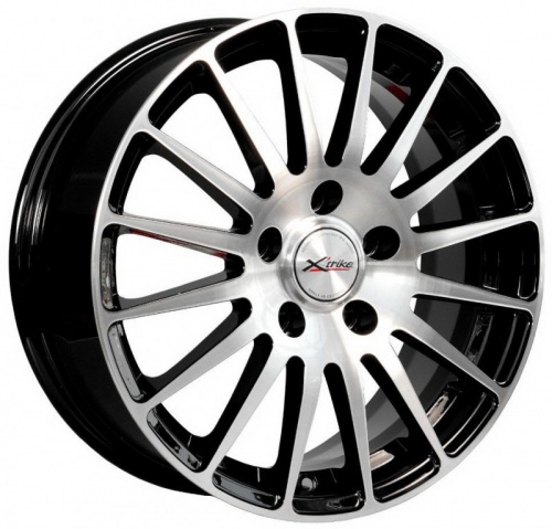 Диск X'trike X-128 6,5 x 16 5*114,3 Et: 40 Dia: 66,1 BK/FP