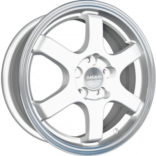 Диск Скад Киото 6 x 15 4*100 Et: 45 Dia: 67,1 алмаз белый