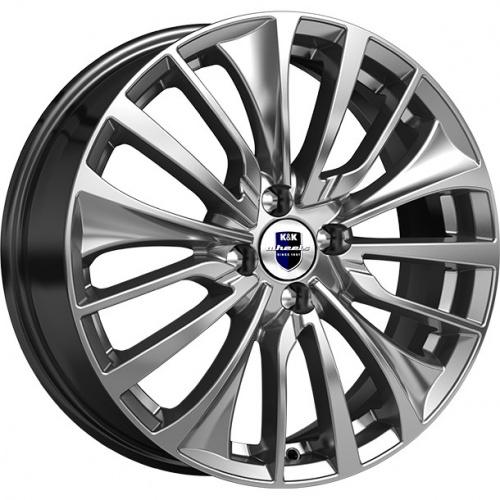 Диск K&K Flanker 6,5 x 17 5*114,3 Et: 49 Dia: 67,1 дарк платинум