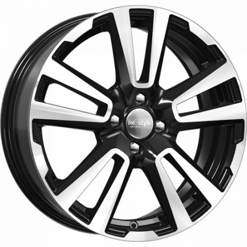 Диск K&K КС874 6,5 x 17 4*100 Et: 43 Dia: 60,1 алмаз черный