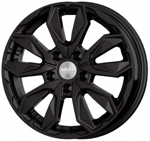 Диск Скад Нагоя 6 x 16 4*100 Et: 41 Dia: 60,1 черный бархат