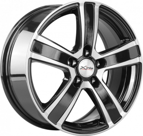 Диск X'trike X-108 7 x 16 5*100 Et: 38 Dia: 67,1 BK/FP