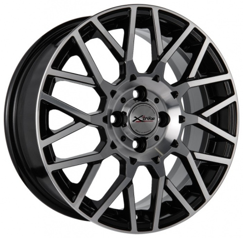 Диск X'trike X-125 6,5 x 16 4*100 Et: 48 Dia: 54,1 BK/FP