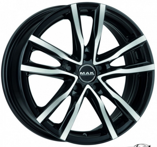 Диск MAK MILANO 7 x 18 5*114,3 Et: 40 Dia: 76 Black Mirror