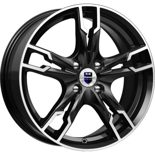 Диск K&K Солар 7 x 17 4*100 Et: 41 Dia: 60,1 алмаз-чёрный