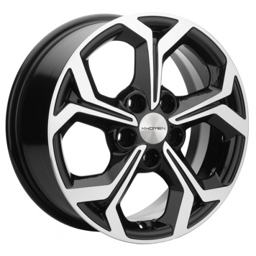 Диск Khomen 1606 6,5 x 16 5*114,3 Et: 50 Dia: 66,1 BLACK-FP