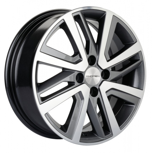 Диск Khomen 1609 6 x 16 4*100 Et: 46 Dia: 54,1 Gray-FP