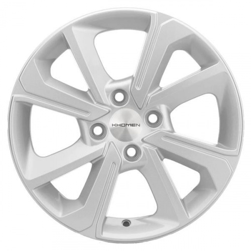 Диск Khomen 1501 6 x 15 4*100 Et: 50 Dia: 60,1 F-SILVER