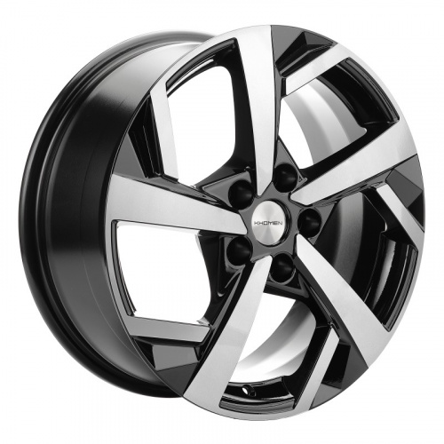 Диск Khomen 1712 7 x 17 5*114,3 Et: 45 Dia: 60,1 BLACK-FP
