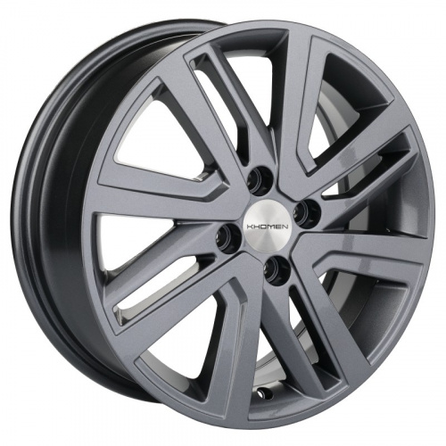 Диск Khomen 1609 6 x 16 4*100 Et: 37 Dia: 60,1 Gray