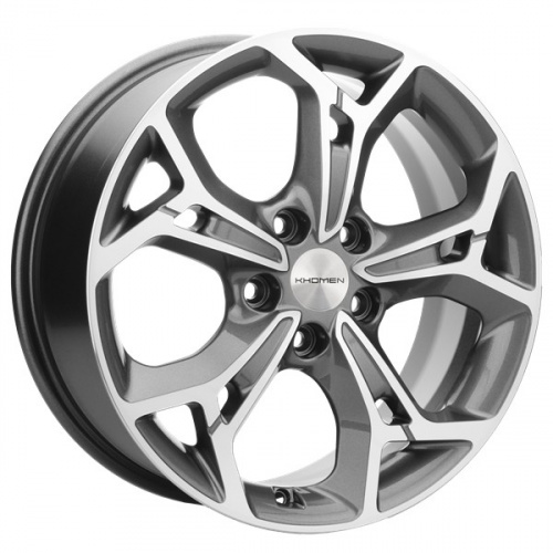 Диск Khomen 1702 7 x 17 5*114,3 Et: 50 Dia: 67,1 GRAY-FP