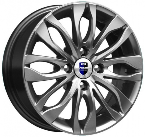 Диск K&K Канзаши 5,5 x 14 4*100 Et: 39 Dia: 56,6 Дарк платинум