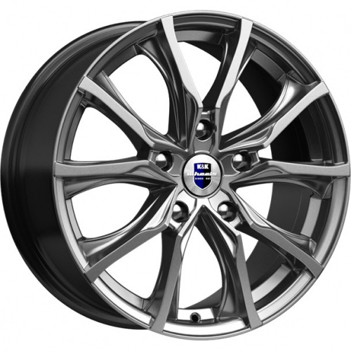 Диск K&K Твист 7,5 x 17 5*120 Et: 42 Dia: 67,1 Дарк платинум