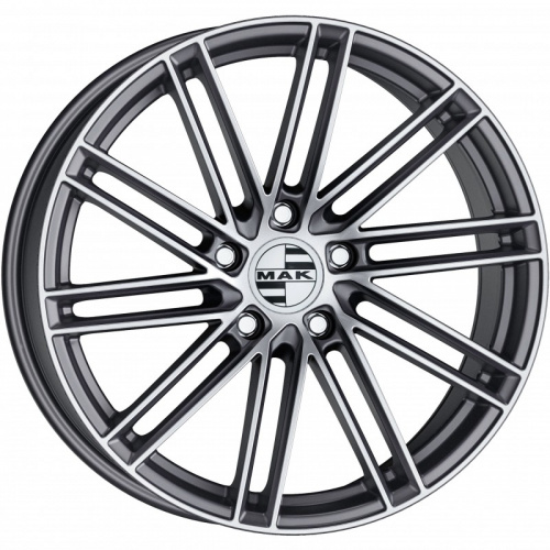 Диск MAK Leipzig 9,5 x 21 5*112 Et: 25 Dia: 66,45 Gunmetal Mirror Face