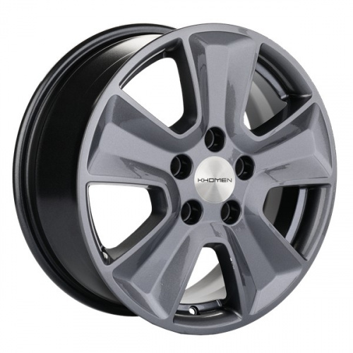 Диск Khomen 1601 6,5 x 16 5*114,3 Et: 50 Dia: 66,1 Gray