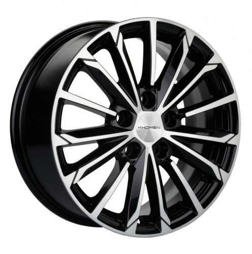 Диск Khomen 1611 6,5 x 16 5*108 Et: 50 Dia: 63,3 Black-FP