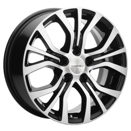 Диск Khomen 1608 6,5 x 16 5*114,3 Et: 45 Dia: 67,1 Black-FP