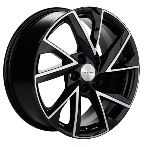 Диск Khomen 1714 7 x 17 5*114,3 Et: 48,5 Dia: 67,1 Black-FP
