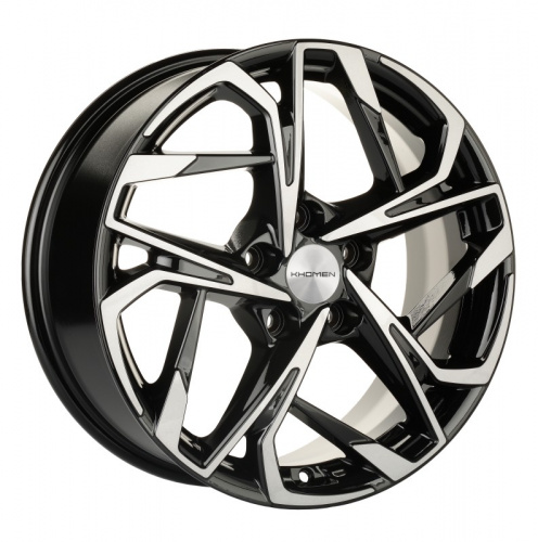 Диск Khomen 1716 7 x 17 5*114,3 Et: 50 Dia: 67,1 Black-FP