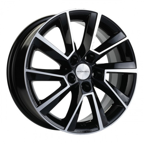 Диск Khomen 1507 6 x 15 5*105 Et: 39 Dia: 56,6 Black-FP