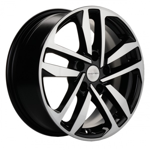 Диск Khomen 1612 6,5 x 16 5*114,3 Et: 47 Dia: 66,1 Black-FP