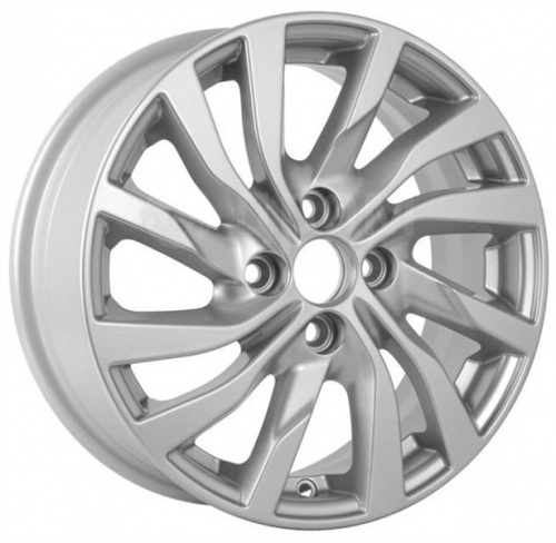 Диск K&K КС882 6 x 15 4*100 Et: 50 Dia: 60,1 Сильвер