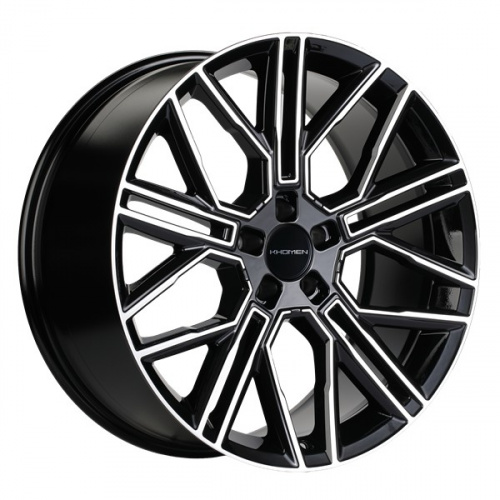 Диск Khomen 2101 9,5 x 21 5*112 Et: 37 Dia: 66,6 Black-FP