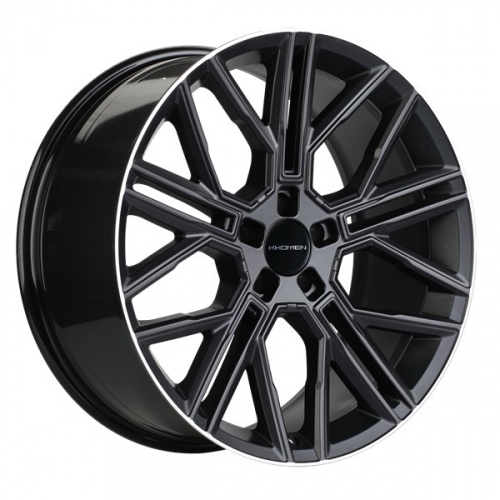 Диск Khomen 2101 9,5 x 21 5*120 Et: 49 Dia: 72,6 Black matt MR