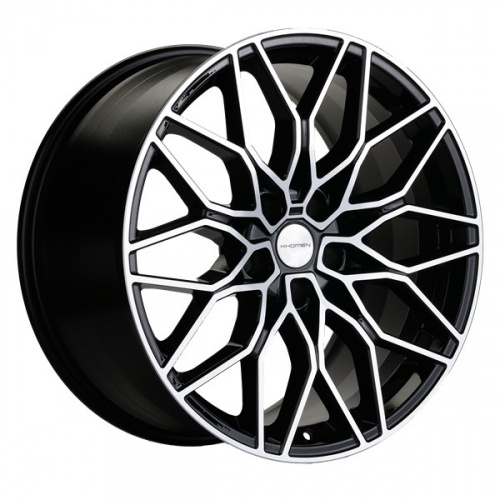 Диск Khomen 1902 8,5 x 19 5*112 Et: 38 Dia: 66,6 Black-FP
