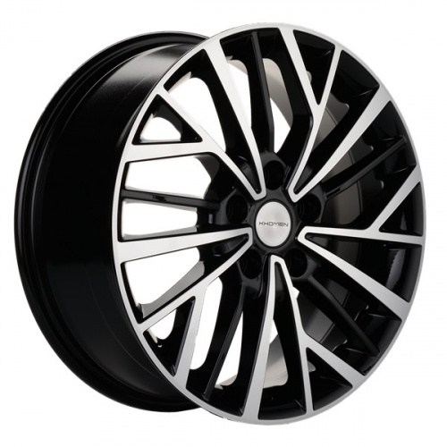 Диск Khomen 1717 7 x 17 5*114,3 Et: 39 Dia: 60,1 Black-FP
