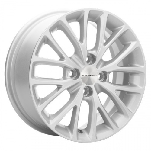 Диск Khomen 1506 6 x 15 4*100 Et: 37 Dia: 60,1 F-SILVER
