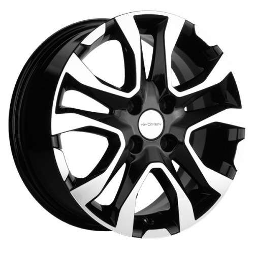 Диск Khomen 1503 6x15 4*100 Et:50 Dia:60,1 Black-FP