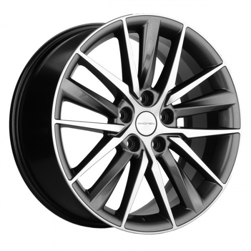 Диск Khomen 1807 8x18 5*112 Et:48 Dia:57,1 Gray-FP