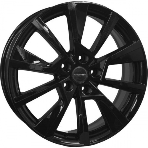 Диск Khomen 1802 7x18 5*114,3 Et:37 Dia:66,6 Black