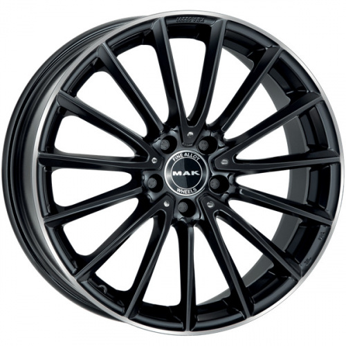 Диск MAK Komet 8x19 5*112 Et:43 Dia:66,6 Gloss Black Mirror Ring