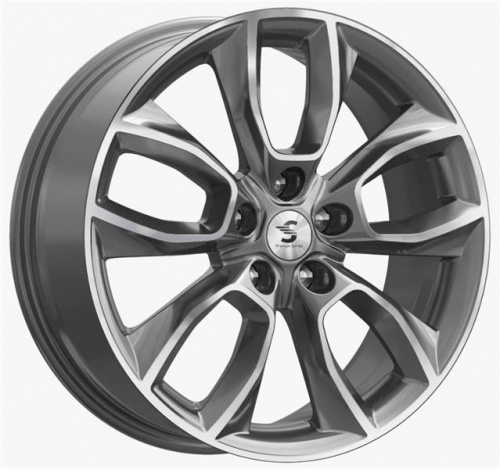 Диск Premium Series КР001 7x18 5*114,3 Et:38 Dia:67,1 Diamond gloss graphite