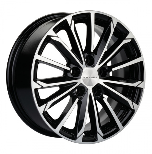 Диск Khomen 1611 6,5x16 5*114,3 Et:43 Dia:67,1 Black-FP