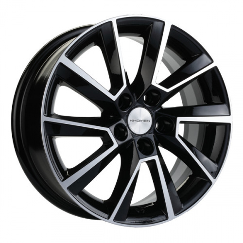 Диск Khomen 1604 6x16 5*100 Et:45 Dia:54,1 BLACK-FP