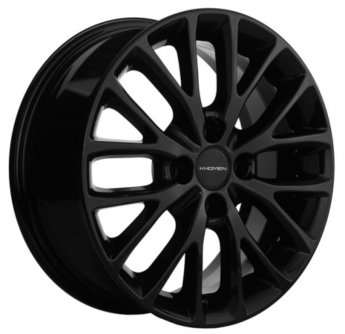 Диск Khomen 1506 6x15 4*100 Et:37 Dia:60,1 Black