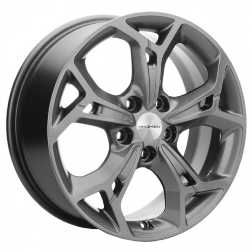 Диск Khomen 1702 7x17 5*110 Et:46 Dia:63,3 Gray