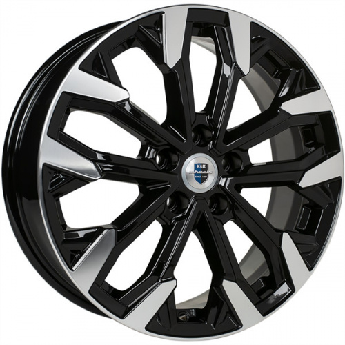 Диск K&K Морейн 6,5x17 5*114,3 Et:40 Dia:64,1 алмаз чёрный