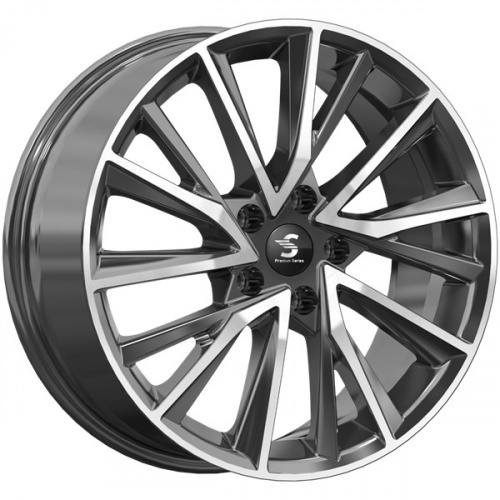Диск Premium Series КР010 7,5x18 5*108 Et:47 Dia:60,1 Diamond Black Gris